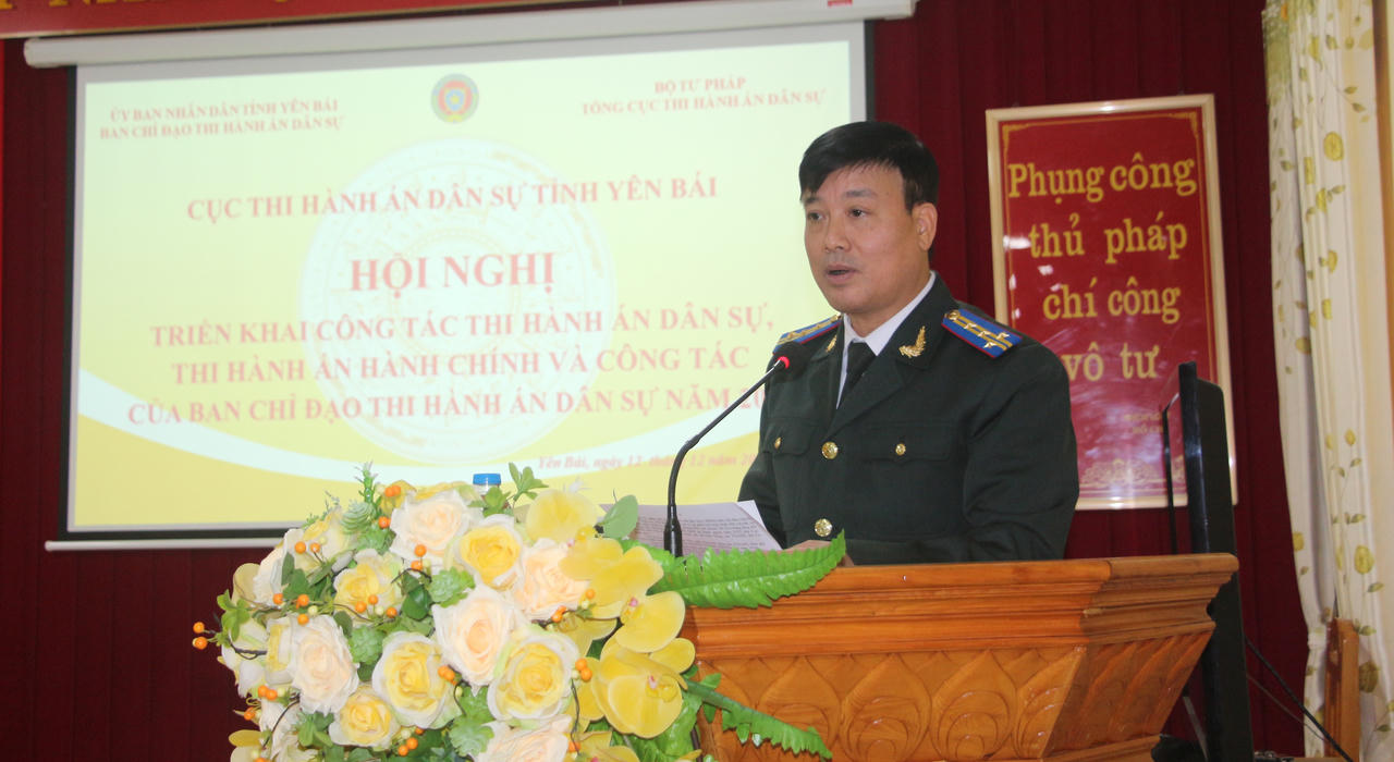 Cục THADS Yên Bái vượt 2 chỉ tiêu về số việc và số tiền được giao