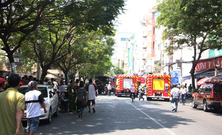 Cháy nhà nghi do hàn sắt