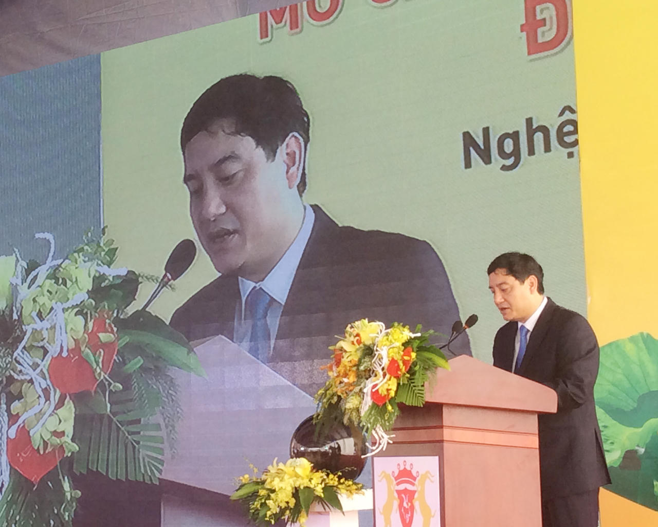 Phó Thủ tướng Đình Huệ nhấn nút vận hành cầu cảng Vissai