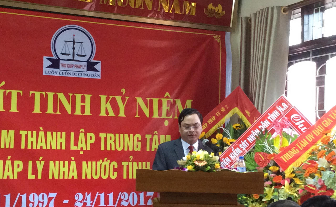 Trung tâm trợ giúp pháp lý nhà nước tỉnh Nghệ An: 20 năm trưởng thành và phát triển.