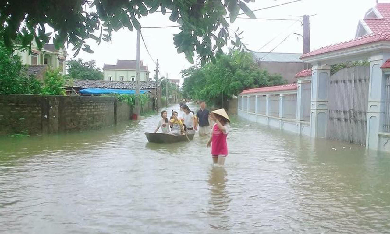 Nghệ An: Nhiều địa phương bị chia cắt sau bão số 3