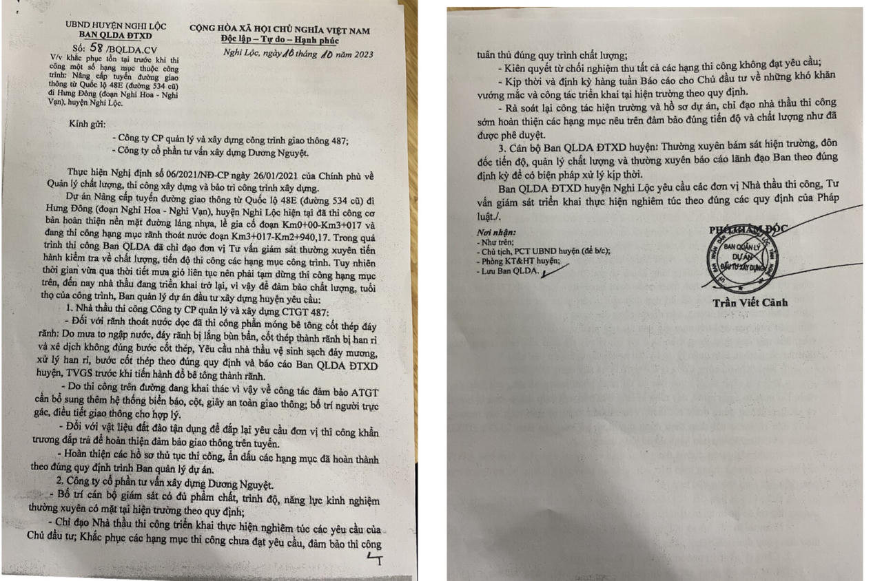 Nghệ An: Thi công đường làm hư hỏng đường ống khiến hàng loạt hộ dân mất nước sinh hoạt