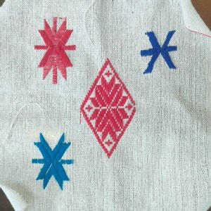 Nam sinh người Thái gìn giữ vải thổ cẩm từ bẹ chuối