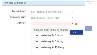 Người dân có thể đóng tiền tham gia BHXH, BHYT qua tài khoản cá nhân