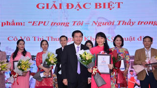 Trường Đại học Điện lực trao giải Cuộc thi “EPU trong tôi”