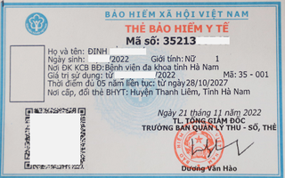3 Nhóm đối tượng ở Ninh Bình được hỗ trợ 100% kinh phí đóng BHYT
