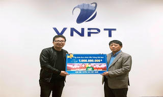 Tập đoàn VNPT tặng 01 tỷ đồng cho đội tuyển U23 Việt Nam