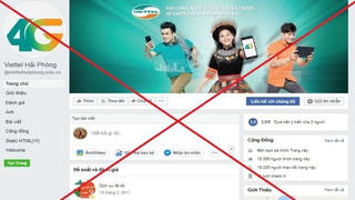 Gỡ bỏ 186 trang mạo danh Viettel trên Facebook