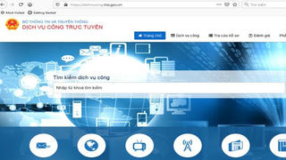 Bộ Thông tin và Truyền thông đã đưa 100% dịch vụ công trực tuyến lên mức 4