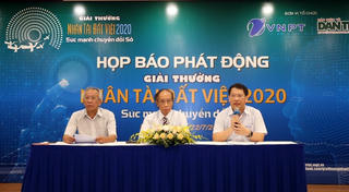 Giải thưởng Nhân tài Đất Việt 2020 có chủ đề Sức mạnh chuyển đổi số