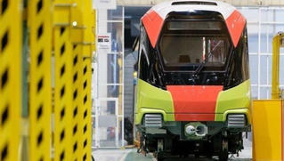 Đoàn tàu đầu tiên của tuyến metro Nhổn-ga Hà Nội sắp về nước 