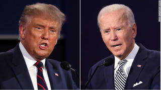 Một giờ nữa, các ông Trump và Biden sẽ tranh luận trực tiếp phiên cuối 