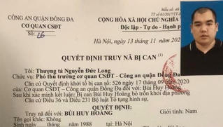 Truy nã đối tượng lăng mạ, tấn công cán bộ công an rồi bỏ trốn