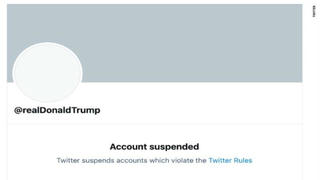 Twitter của Tổng thống Trump “bay màu” vĩnh viễn