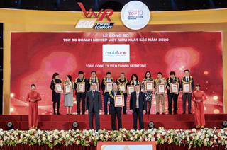 MobiFone được vinh danh Top 50 thương hiệu Việt Nam xuất sắc nhất năm 2020