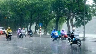 Từ chiều tối nay, Hà Nội có mưa và dông 