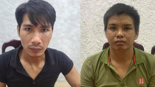 Bắt hai tên cướp giật "ra tay" với bé trai đang chơi trước nhà