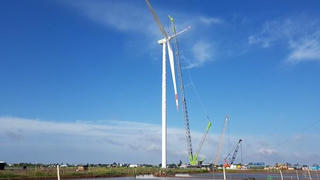 Nhà máy Điện gió Kosy Bạc Liêu: Tăng tốc về đích, đảm bảo phòng chống dịch COVID-19 