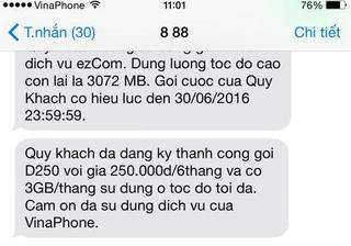 Dịch vụ 3G 'mập mờ' - Vinaphone âm thầm thỏa thuận với khách hàng
