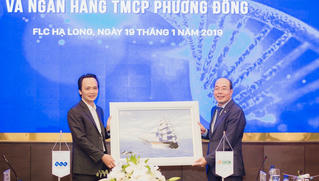 Tập đoàn FLC và Ngân hàng Phương Đông ký thỏa thuận hợp tác toàn diện