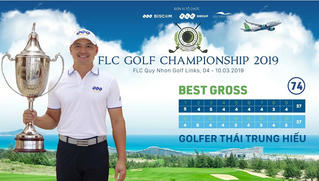 Golfer Thái Trung Hiếu chiến thắng ngoạn mục tại FLC Golf Championship 2019