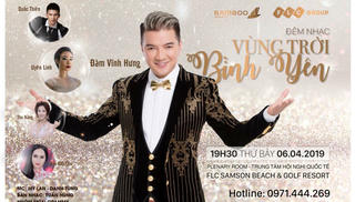 Hé lộ loạt 'hit' đình đám của Mr Đàm trong đêm nhạc 'Vùng trời bình yên' tại FLC Sầm Sơn