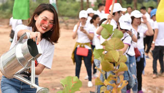 FLC Tropical City Ha Long tràn ngập sắc xanh sau sự kiện Go Green 2019