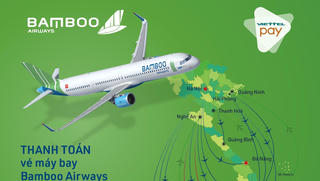 Bamboo Airways ra mắt ứng dụng thanh toán vé máy bay tiện lợi với ViettelPay