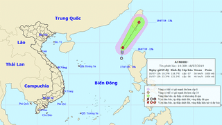 Áp thấp nhiệt đới hoành hành Biển Đông, ngư dân đề phòng mưa to sóng mạnh
