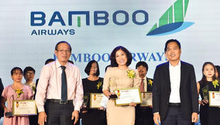 Bamboo Airways được bình chọn là “Hãng hàng không có dịch vụ tốt nhất”