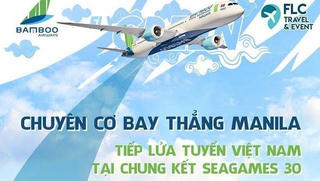 Bamboo Airways bay thẳng đến Philipines phục vụ SEA Games 30