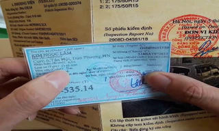 Mức phạt nặng cho hành vi mua bán, sử dụng sổ đăng kiểm giả