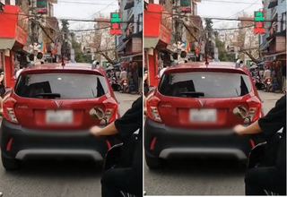 Phát hiện lái xe ô tô đi vào đường cấm nhờ tin báo của nhân dân trên facebook