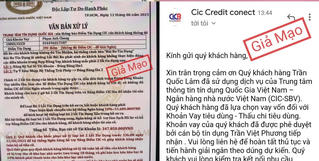 Mạo danh CIC để lừa nâng điểm tín dụng, đẩy nhanh quá trình giải ngân vốn vay