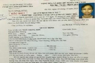 Truy nã Ngô Trung Sơn do mua bán cần sa