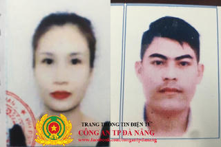 Công an Đà Nẵng truy nã Phạm Thị Như Nguyệt và Nguyễn Thành Luyến