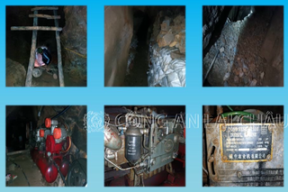 Phát hiện 1 tấn quặng vàng bị khai thác trái phép tại Lai Châu