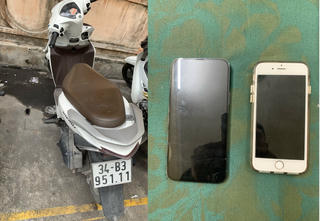 Nam thanh niên chở bạn gái đang học lớp 10 đi cướp điện thoại