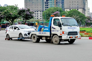 Xử phạt thế nào khi xe cứu hộ giao thông vi phạm?