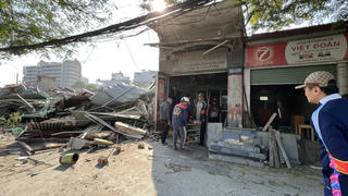 Giải phóng mặt bằng thực hiện Dự án hạ tầng khu chung cư Đồng Quốc Bình