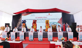 Khởi công xây dựng khu nhà ở cho 10.000 công nhân viên Pegatron Việt Nam