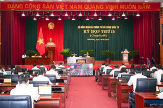 HĐND TP Hải Phòng thông qua 7 Nghị quyết tại Kỳ họp thứ 15 