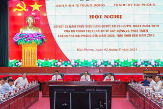 Hải Phòng đạt nhiều kết quả quan trọng trong thực hiện Nghị quyết 45