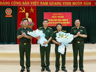 Bổ nhiệm Chánh án Toà án quân sự Quân khu 3