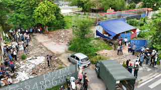 Hải Phòng: Cưỡng chế thu hồi đất thực hiện dự án xây dựng vườn hoa 