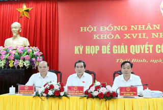 HĐND tỉnh Thái Bình họp giải quyết công việc phát sinh đột xuất, thông qua 10 Nghị quyết