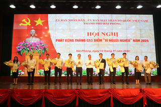 Hải Phòng phát động Tháng cao điểm “Vì người nghèo” năm 2024 