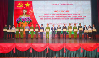 Chung sức, đồng lòng quyết tâm xây dựng Hải Phòng trở thành thành phố không ma túy 