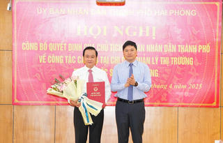 Hải Phòng bổ nhiệm lãnh đạo Chi cục Quản lý thị trường