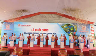 Tập đoàn Sao Mai khởi công dự án 1.400 tỷ đồng tại Thanh Hóa